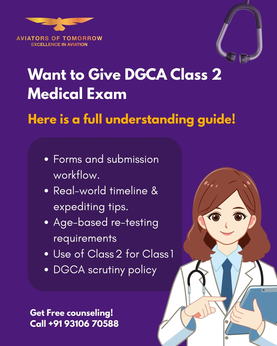 DGCA Class 2 medical 