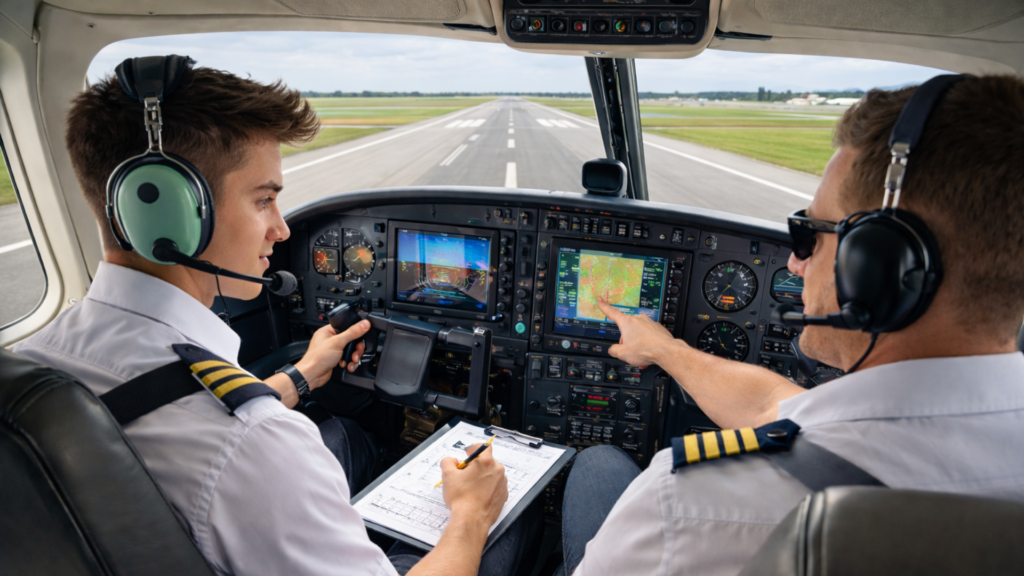 pilot training institutes in India