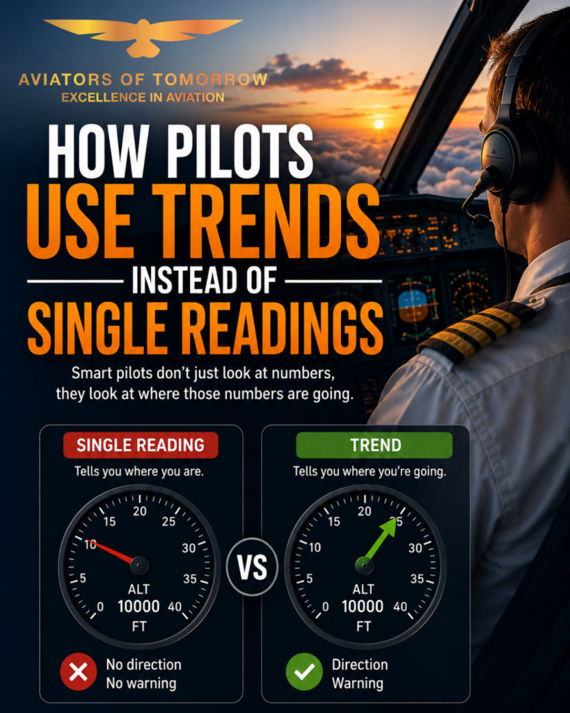 How Pilots Use Trends Instead of Single Readings